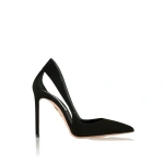 Aquazzura Dangerous Liaisons Pump 105 in Black | Pumps
