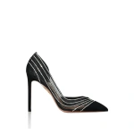 Aquazzura Dream Girl Pump 105 in Black | Pumps