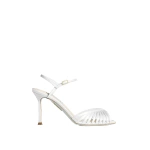 Aquazzura Hold Me Sandal 85 in White | Sandals