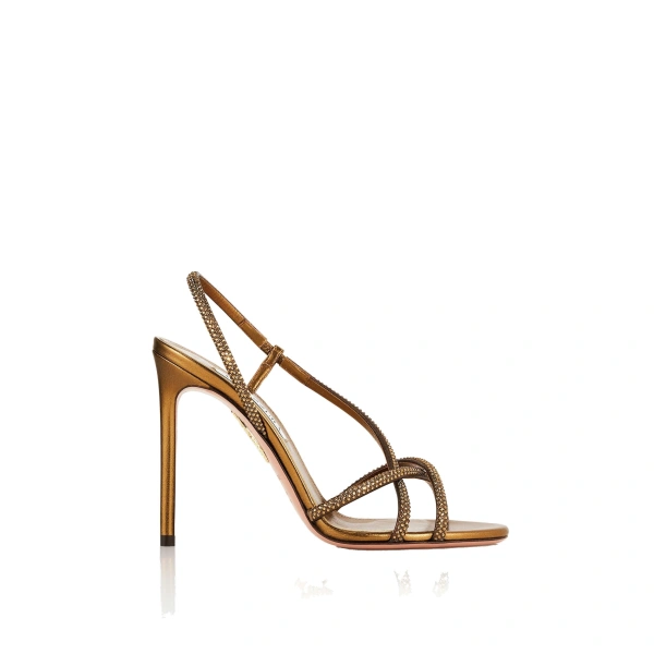 Horizon Crystal Sandal 105 in Dark Bronze