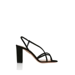 Aquazzura Horizon Sandal 85 in Black | Sandals