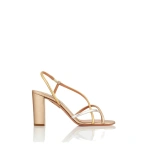 Aquazzura Horizon Sandal 85 in Multi Metal | Sandals