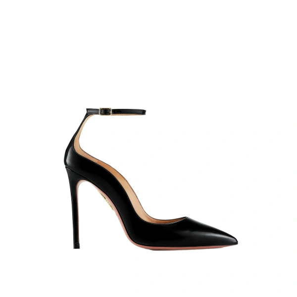 Aquazzura Love Affair Pump 105 in Black | Pumps