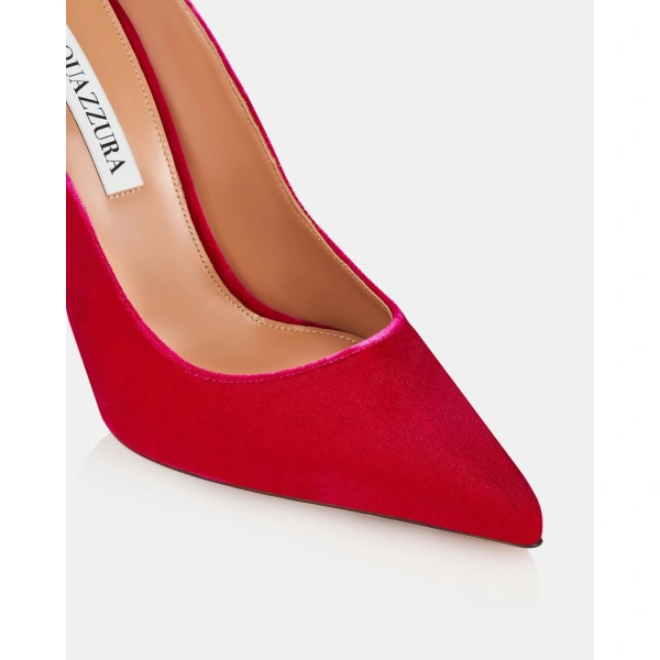 Aquazzura Love Affair Pump 105 in Hibiscus, view 6 | Pumps