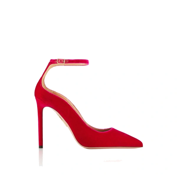 Aquazzura Love Affair Pump 105 in Hibiscus | Pumps