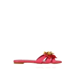 Aquazzura Marea Slide in Raspberry | Flip Flops & Slides