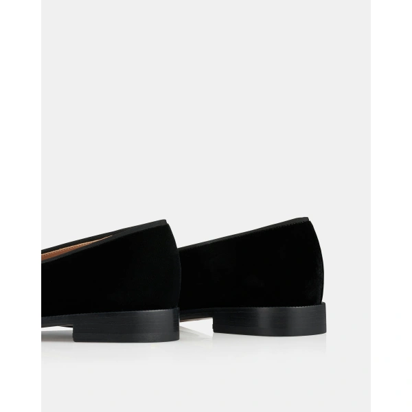 Aquazzura Martin Mocassin in Black, view 4 | Loafers