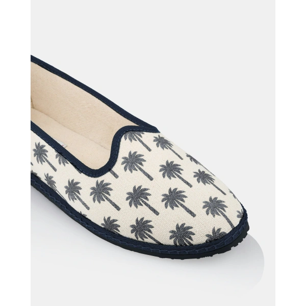 Aquazzura Mini Palm Venetian in Marine Blue, view 6 | Sandals