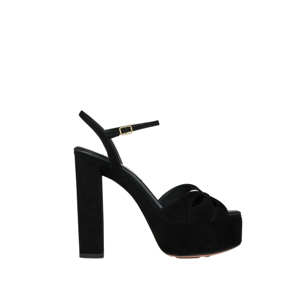 Moves Sandal Plateau 120 in Black