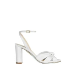 Aquazzura Nina Sandal 85 in White | Sandals