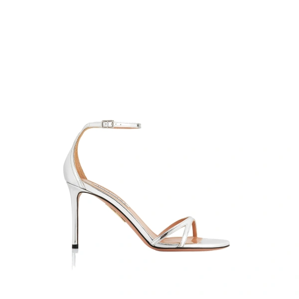 Nuda Sandal 85 in Silver