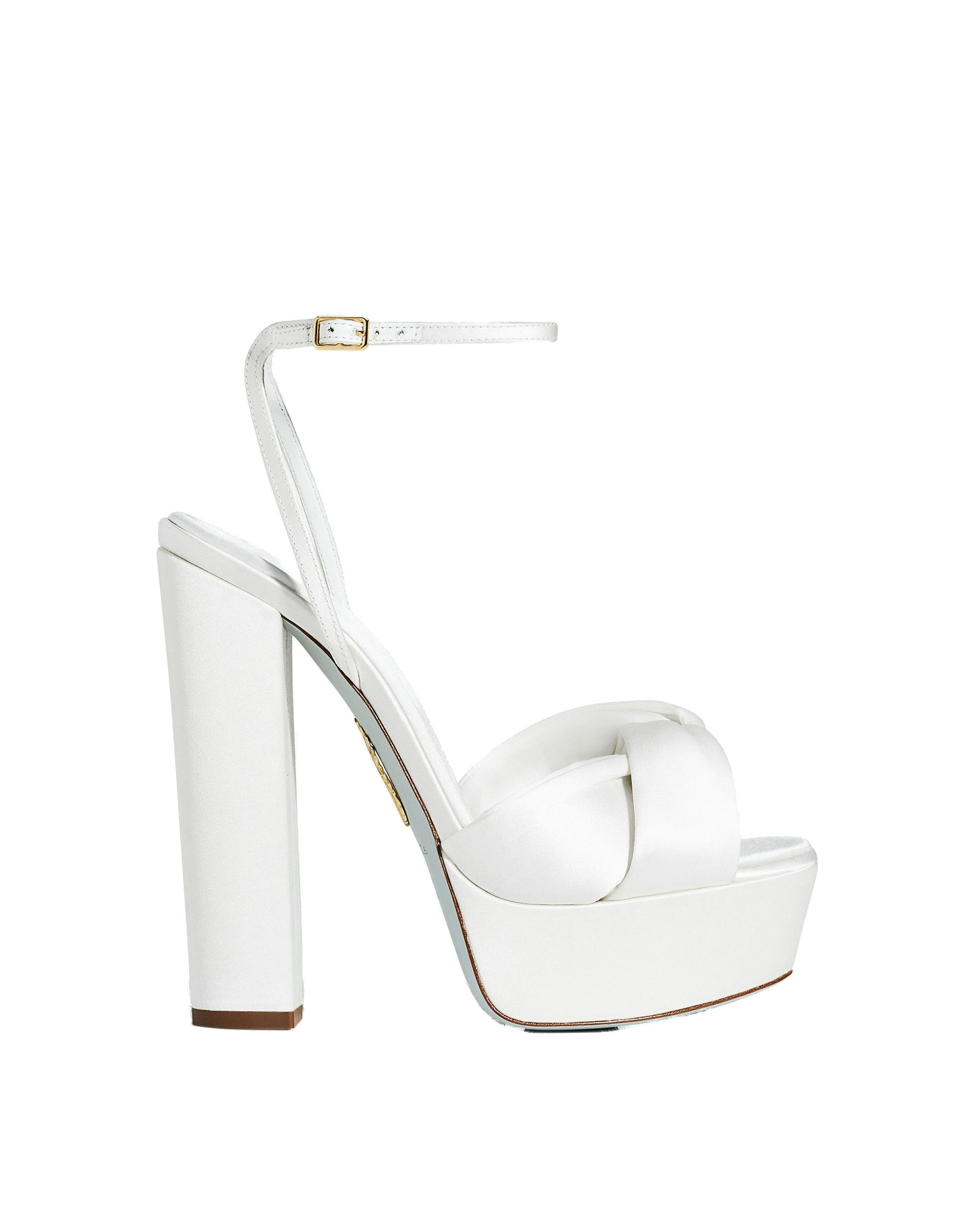 Aquazzura Olie Plateau 140 in White Aquazzura Olie Plateau 140 in White | Platform Heels
