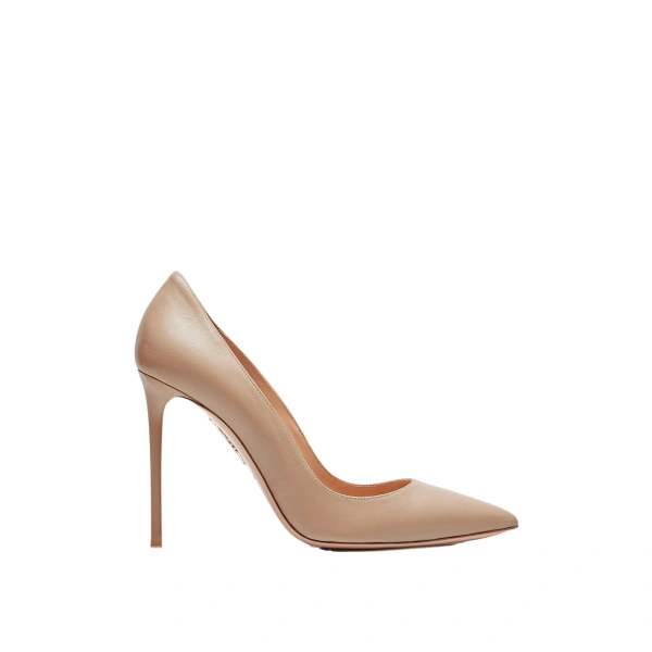Aquazzura Purist Pump 105 in New Nude | Pumps