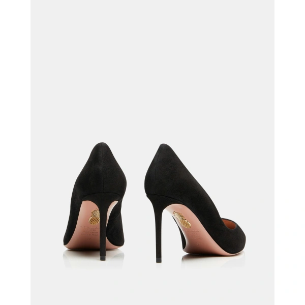 Aquazzura Purist Pump 85 in Black, view 4 | Pumps