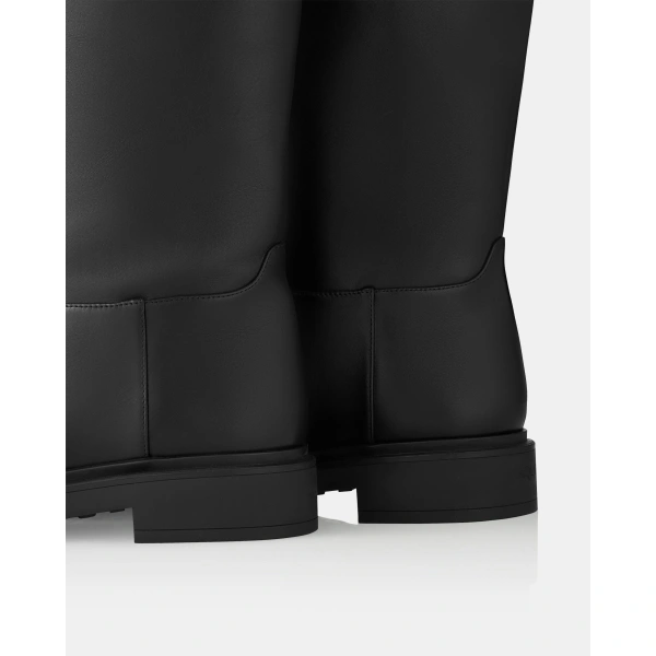 Aquazzura Ride Boot 30 in Black, view 4 | Knee-High Boots