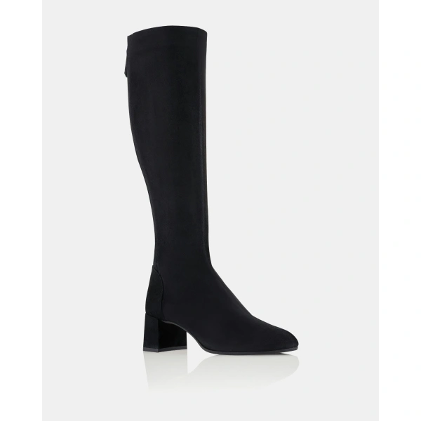Aquazzura Saint Honore Boot 50 in Black, view 2 | Knee-High Boots