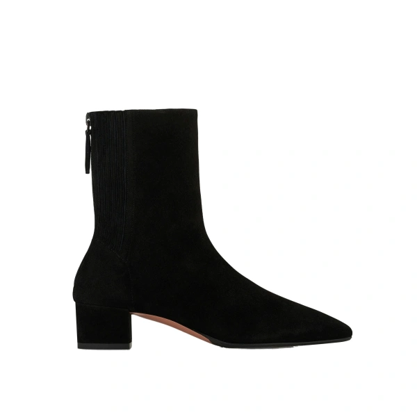 Aquazzura Saint Honore Bootie 35 in Black | Ankle Boots