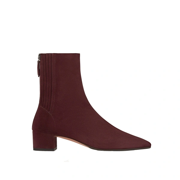 Saint Honore Bootie 35 in Rich Plum