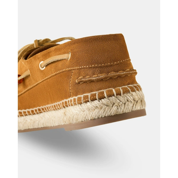 Aquazzura Seafarer Espadrille in Tobacco, view 4 | Espadrilles