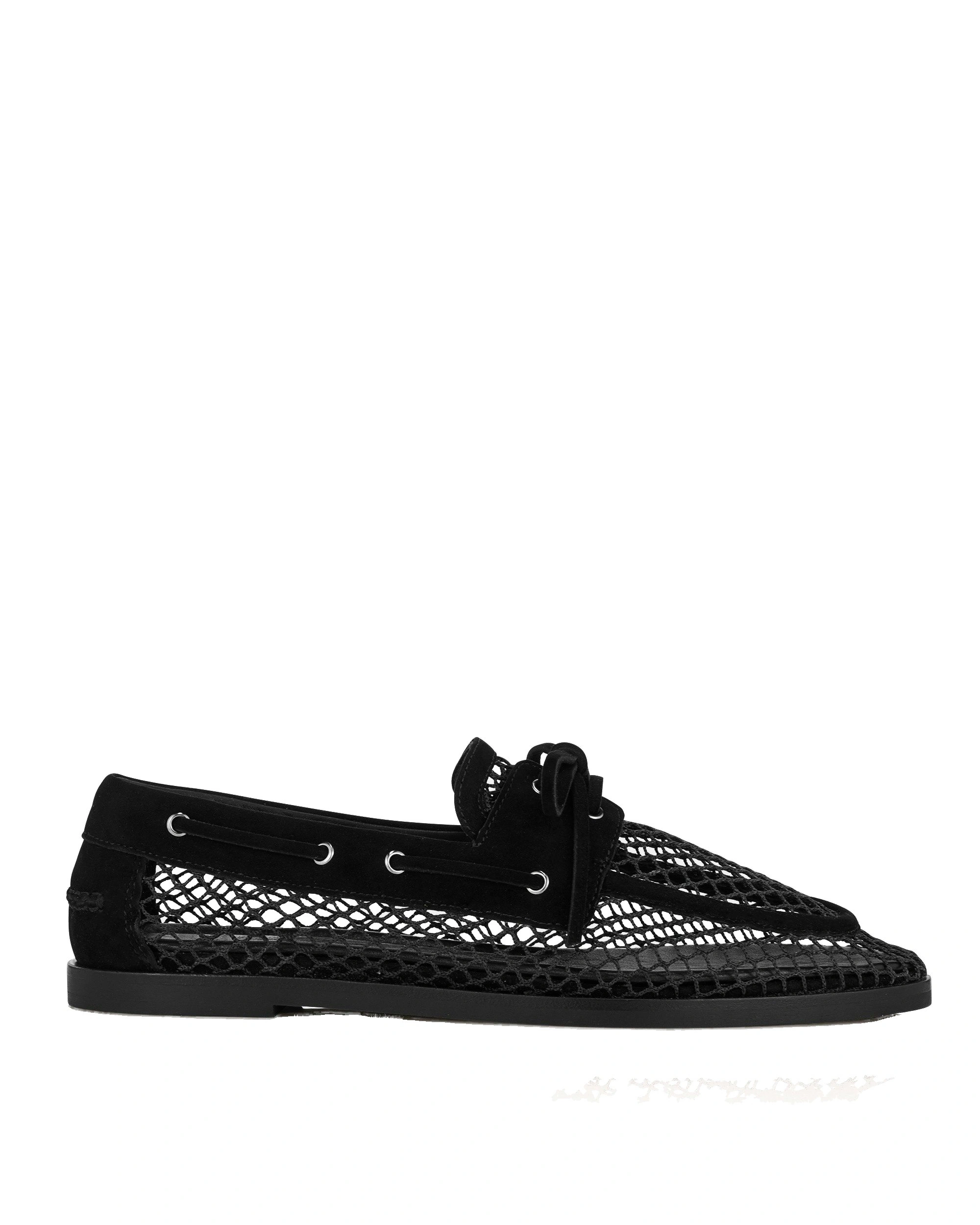 Aquazzura Seafarer Mesh Mocassin in Black Aquazzura Seafarer Mesh Mocassin in Black | Loafers