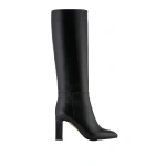 Aquazzura Sellier Boot 85 in Black | Knee-High Boots