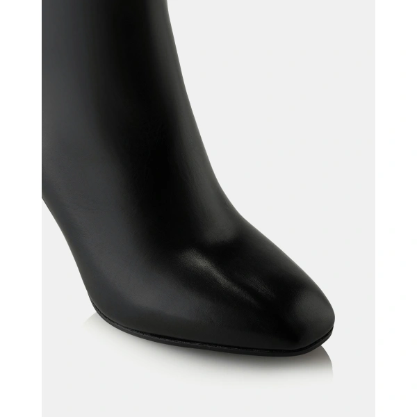 Aquazzura Sellier Boot 85 in Black, view 6 | Knee-High Boots