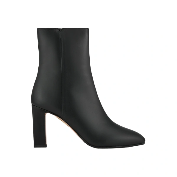 Aquazzura Sellier Bootie 85 in Black | Ankle Boots
