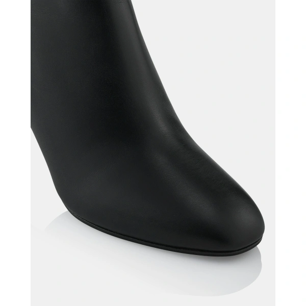 Aquazzura Sellier Stiletto Boot 85 in Black, view 6 | Knee-High Boots
