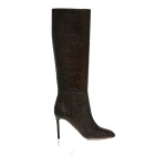 Aquazzura Sellier Stiletto Boot 85 in Espresso | Knee-High Boots