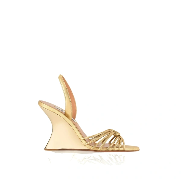 Serenity Wedge 95 in Soft Gold