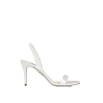 Aquazzura So Nude Sandal 85 in White | Sandals