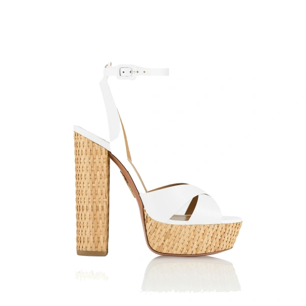 Sunseeker Sandal Plateau 140 in White