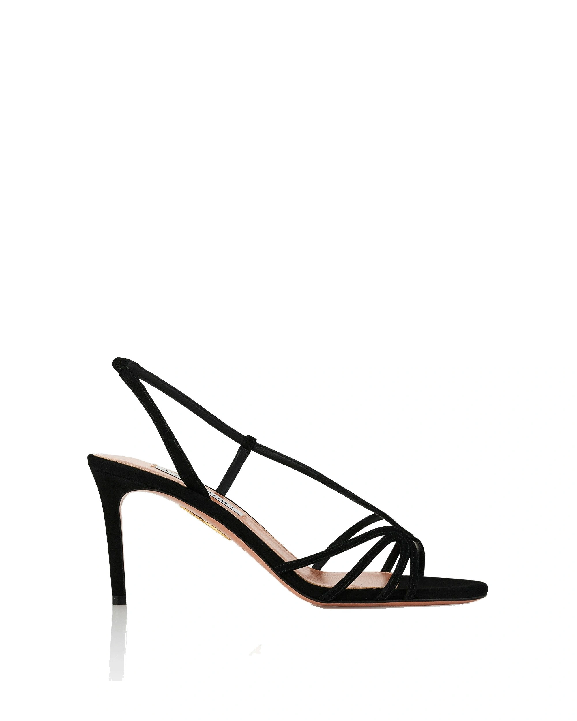 Aquazzura Talk To Me Sandal 75 in Black Aquazzura Talk To Me Sandal 75 in Black | Sandals