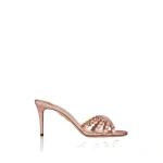 Aquazzura Tequila Mule 75 in Dusty Rose | Mules