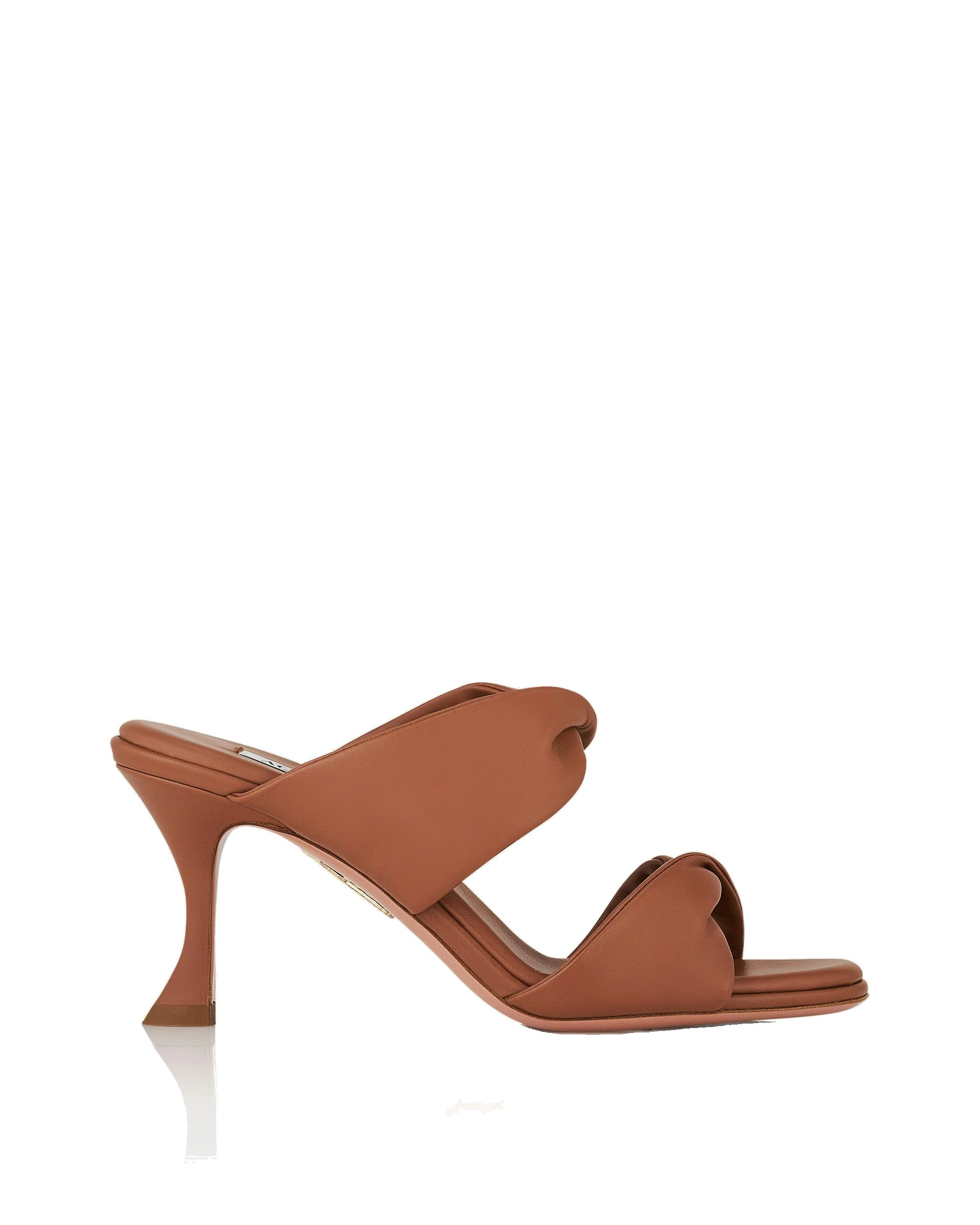 Aquazzura Twist Sandal 75 in Cuoio Tan Aquazzura Twist Sandal 75 in Cuoio Tan | Sandals