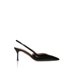 Aquazzura Uptown Sling Pump 65 in Black | Slingbacks
