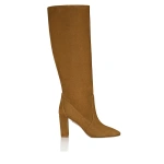 Aquazzura Zane Boot 85 in Chestnut | Knee-High Boots
