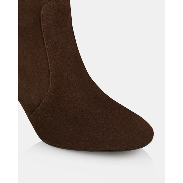 Aquazzura Zane Boot 85 in Espresso, view 5 | Knee-High Boots