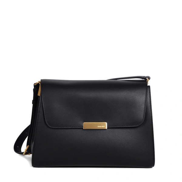 Amelot in Black Smooth Leather