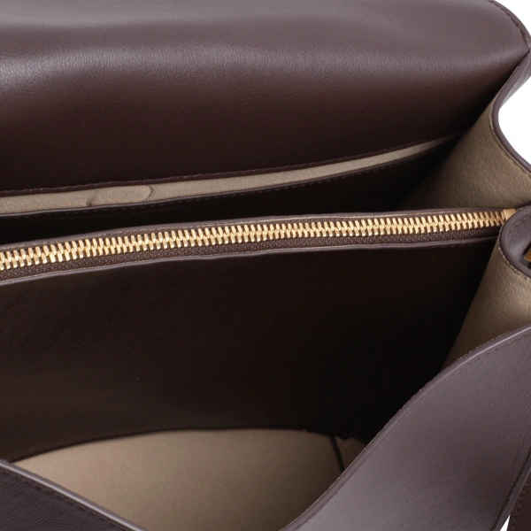 Ateliers Auguste Amelot in Chocolate Smooth Leather Tote Bag, view 6