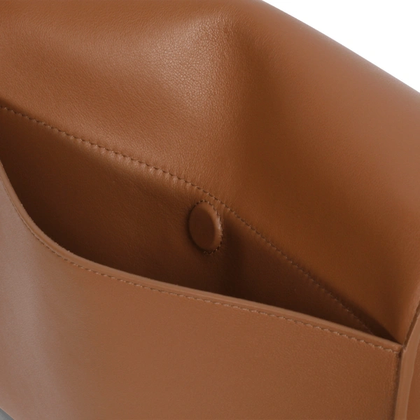 Ateliers Auguste Amelot in Tan Smooth Leather Tote Bag, view 3