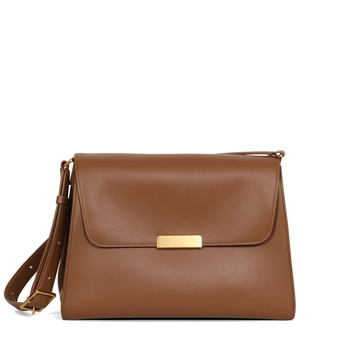 Ateliers Auguste Amelot in Tan Smooth Leather Ateliers Auguste Amelot in Tan Smooth Leather Tote Bag