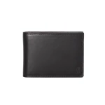 Ateliers Auguste Cléry Slim Wallet in Black Smooth Leather