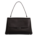 Ateliers Auguste Colette Silver Edition in Black Pebble Leather Shoulder Bag