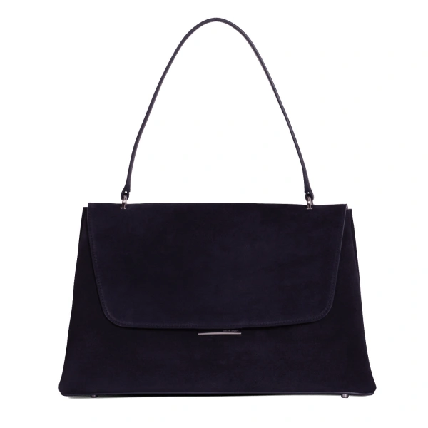 Colette Silver Edition in Midnight Blue Suede