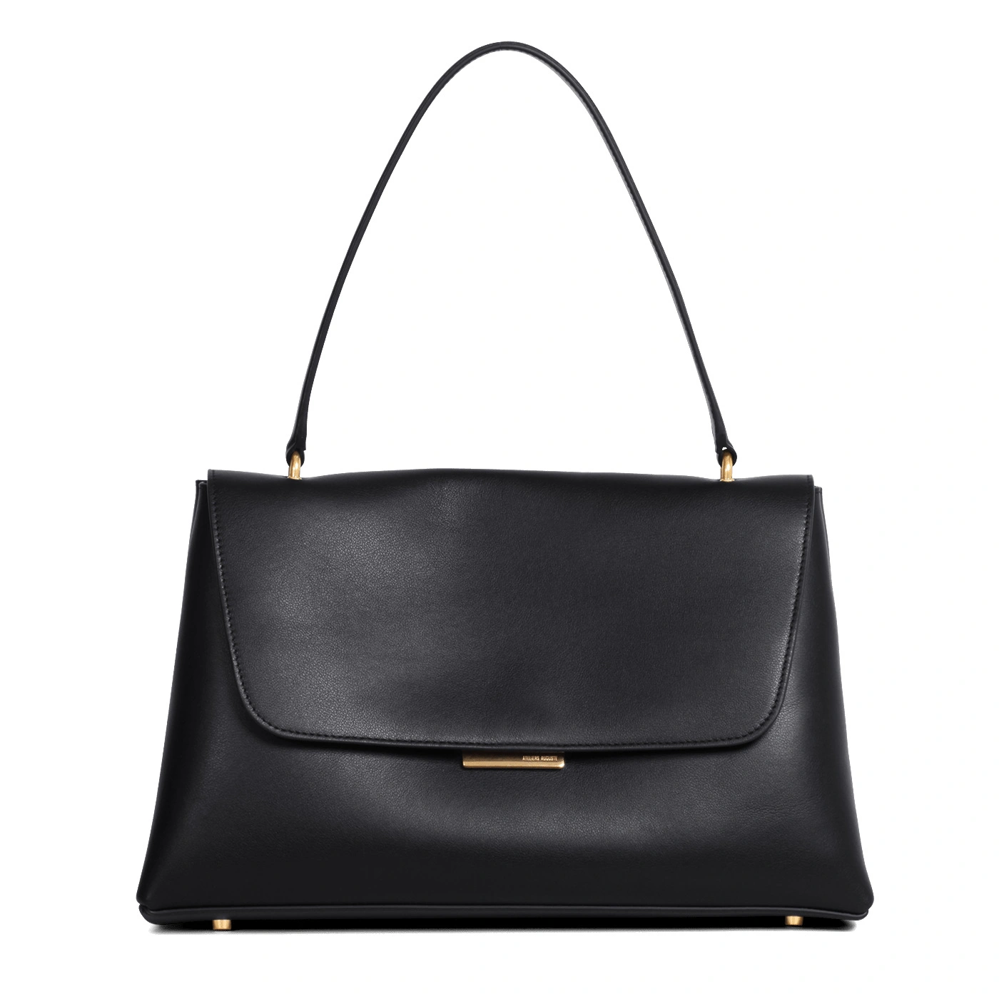 Ateliers Auguste Colette in Black Smooth Leather Ateliers Auguste Colette in Black Smooth Leather Shoulder Bag