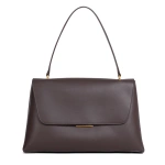Ateliers Auguste Colette in Chocolate Smooth Leather Ateliers Auguste Colette in Chocolate Smooth Leather Shoulder Bag