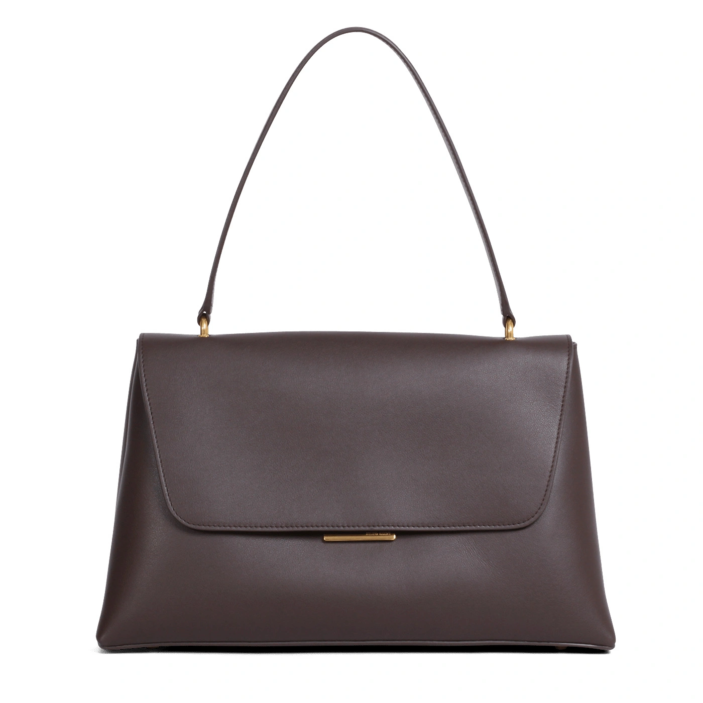 Ateliers Auguste Colette in Chocolate Smooth Leather Ateliers Auguste Colette in Chocolate Smooth Leather Shoulder Bag