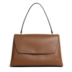 Ateliers Auguste Colette in Tan Smooth Leather Shoulder Bag