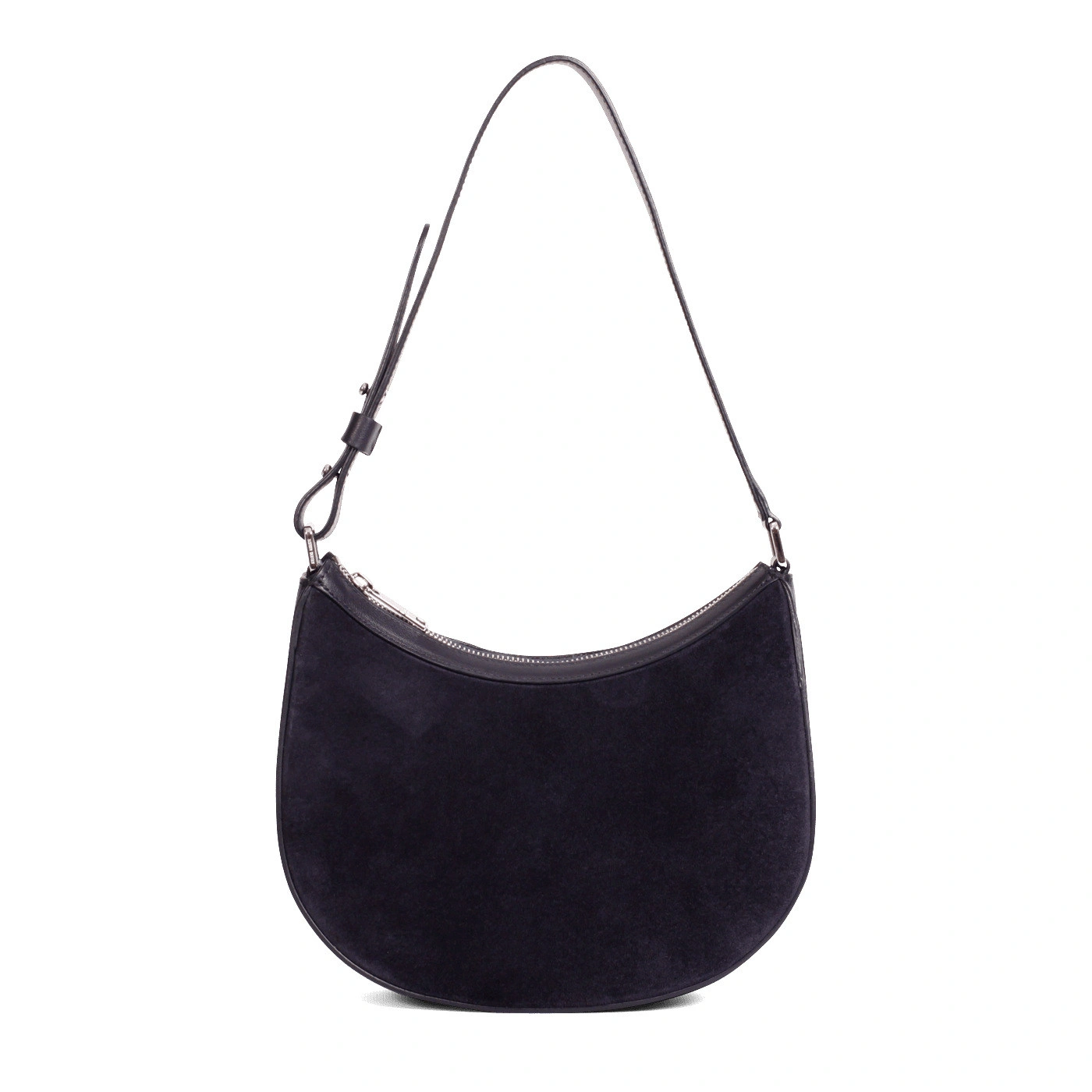 Ateliers Auguste Marceau Silver Edition in Midnight Blue Suede Ateliers Auguste Marceau Silver Edition in Midnight Blue Suede Shoulder Bag